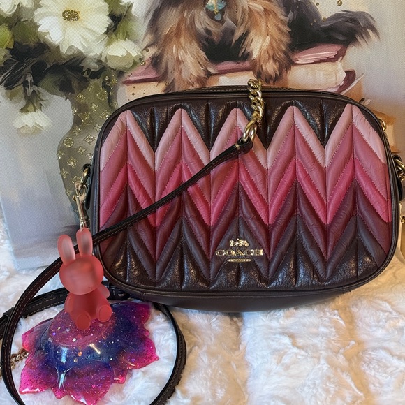 COACH ISLA CHAIN CROSSBODY HANDBAG - Picture 1 of 17